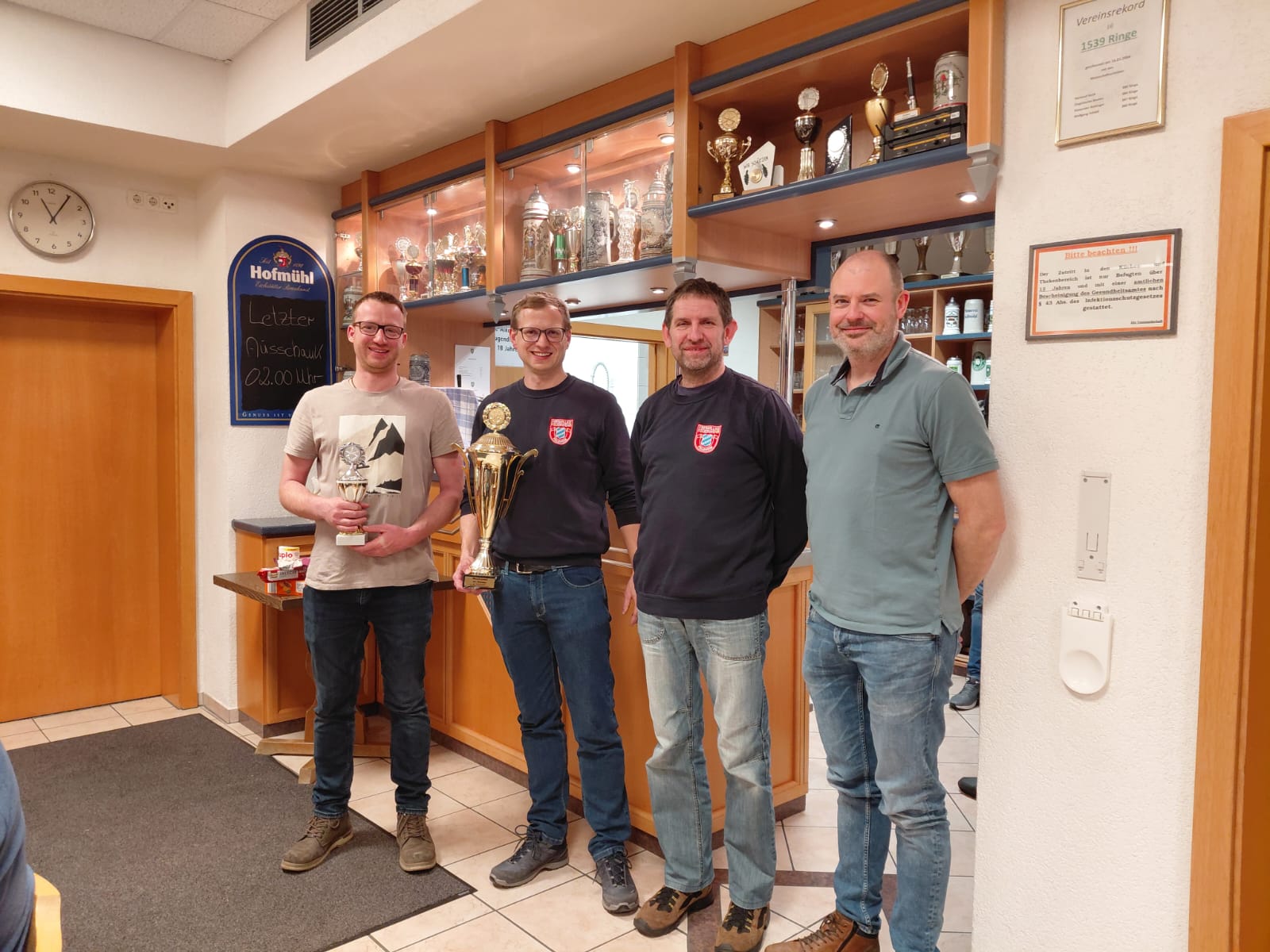 Erfolgreiche Titelverteidigung beim Gemeindevergleichsschießen 2025/2026